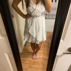 Express white mini dress
